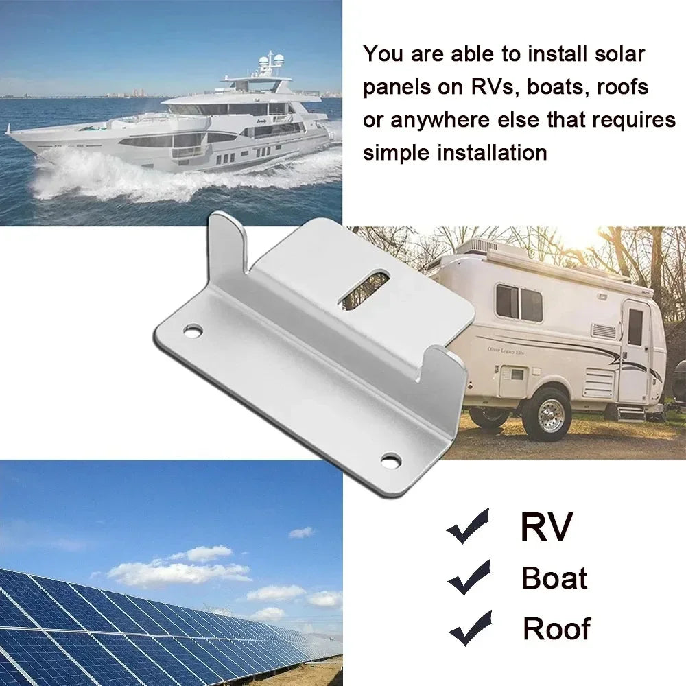 Aluminium Solar Panel Z-Bracket Mounting Kit