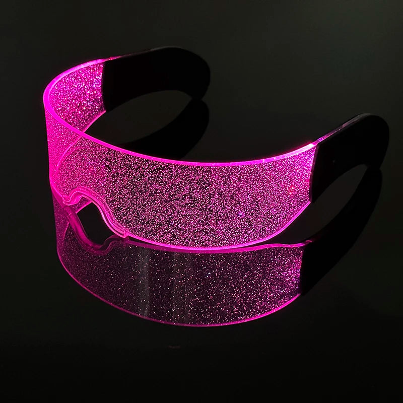 New Colorful LED Glasses Women Men Decor Eyewear Luminous Party Glasses Glowing For Rave Night Club Bar Dancing Party