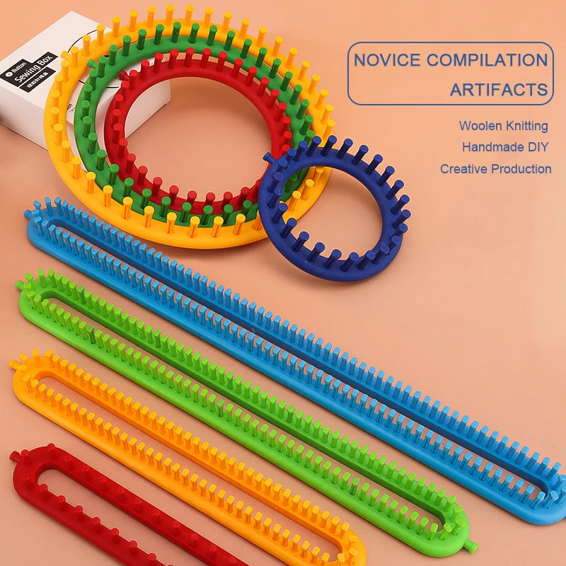 Knitting Loom with Hook – Size Options