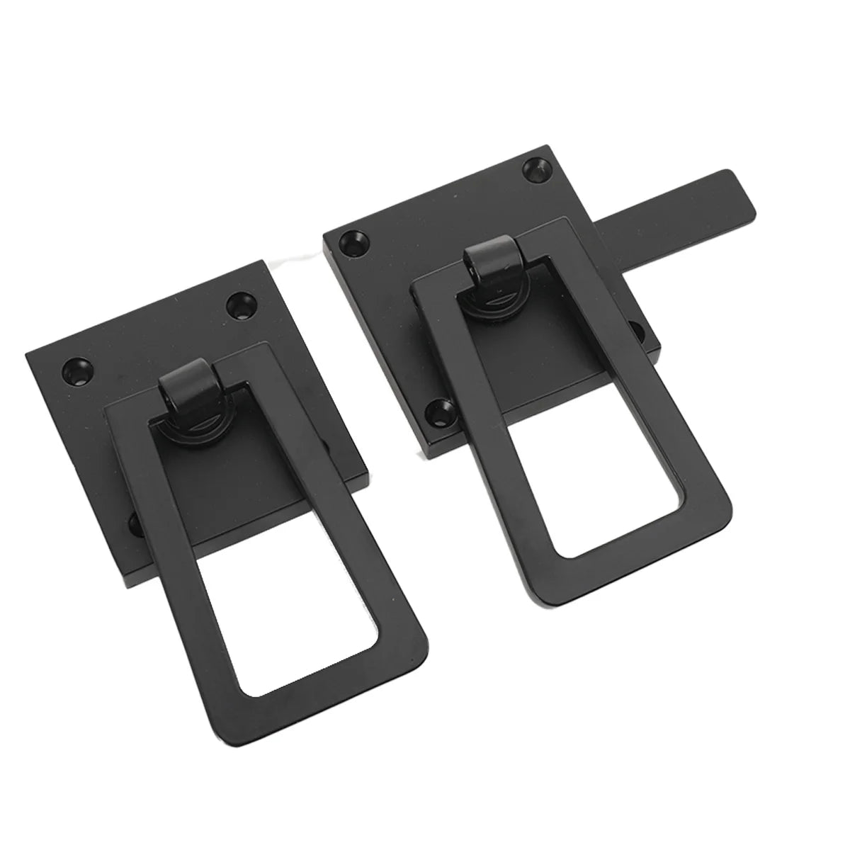 Heavy Duty Gate Latch Double Side Gate Latches Matte Black Fence Latch Garden Door Latch Pool Gate Latch