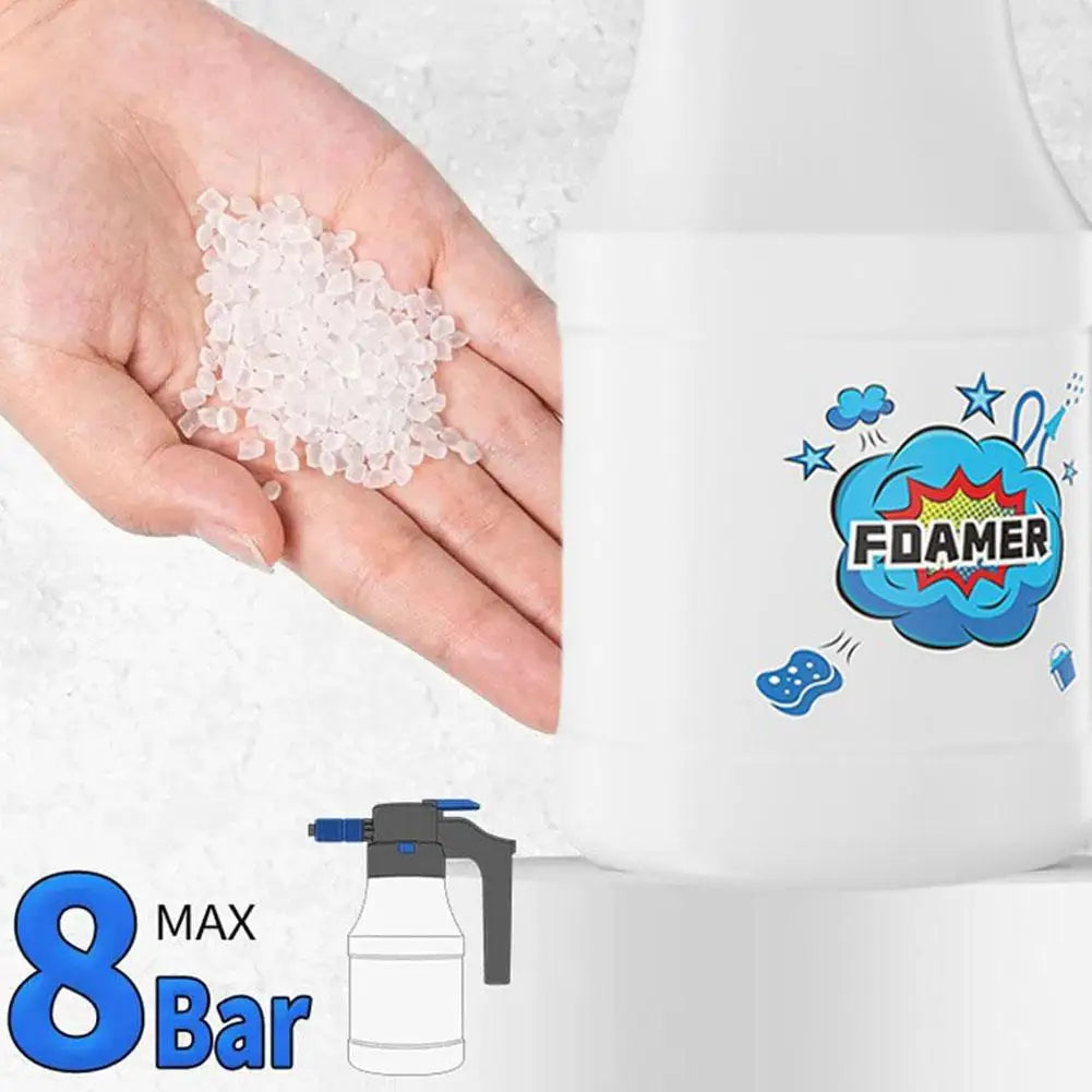 Electric Foam Sprayer Foam Generator for Car Wash Lithium Battery Foam Lance 1h Endurance Car Wash Towel Foam Wash