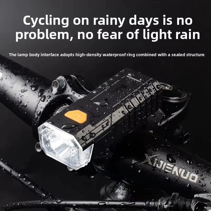 USB-C Rechargeable Bicycle Front Light, 400 Lumens