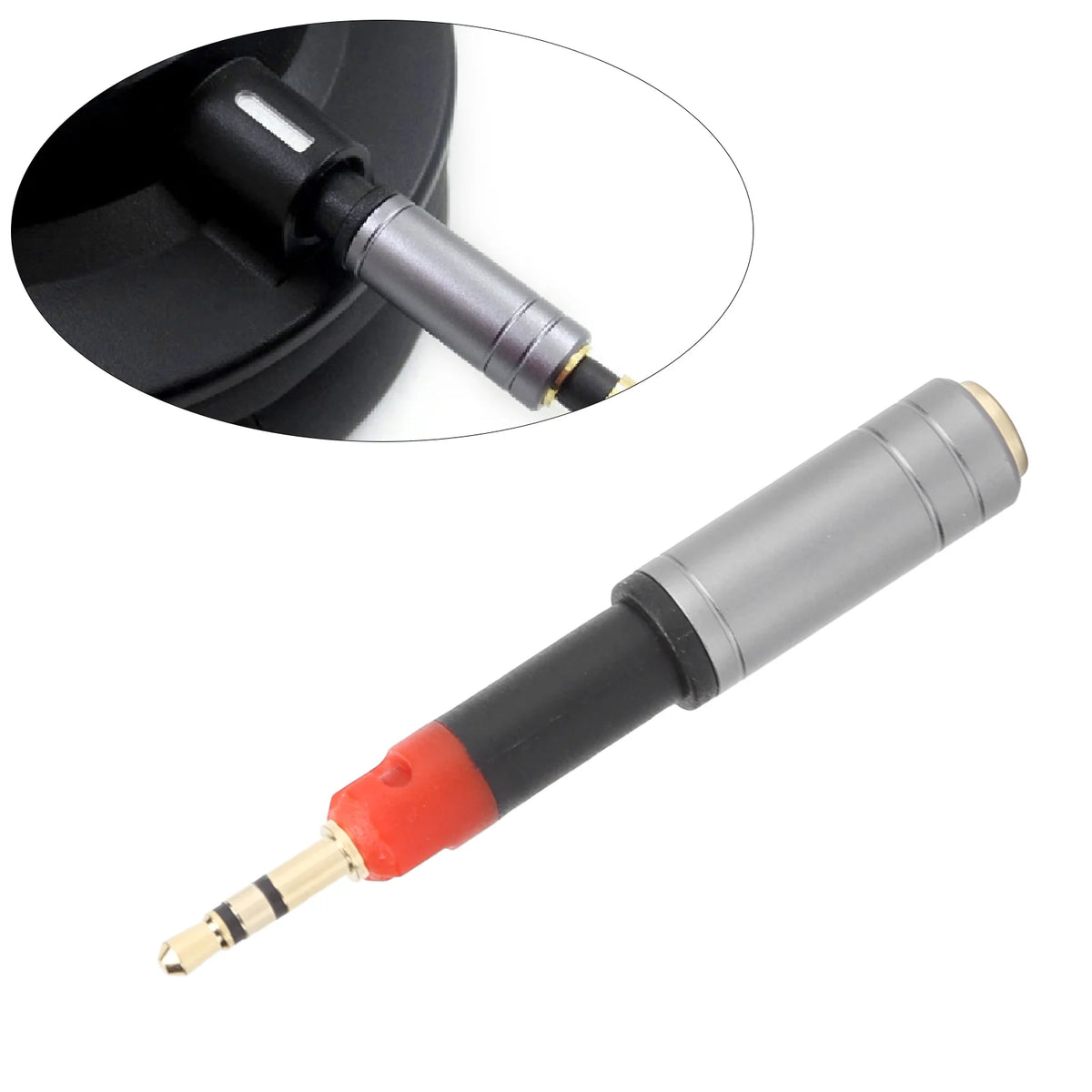 Adapter za slušalice s priključkom od 2,5 mm s utikačem na 3,5 mm s utičnicom
