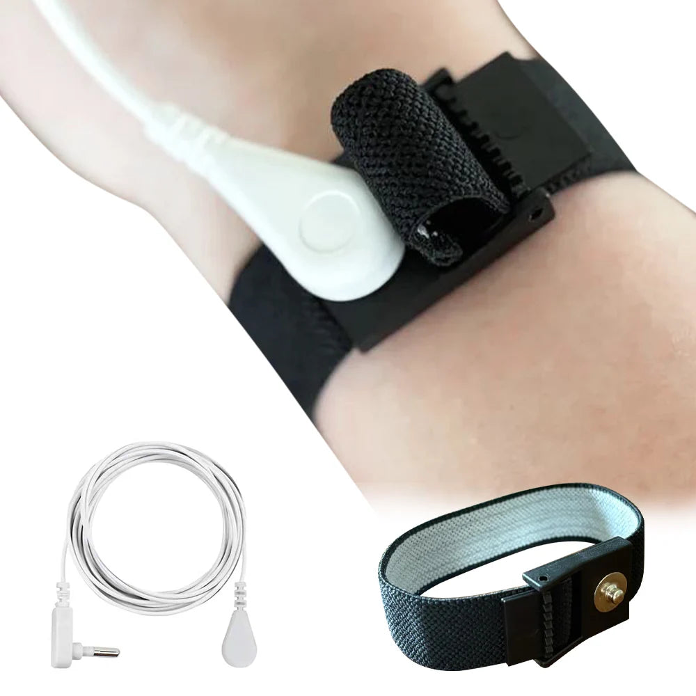 Adjustable Black Wrist Strap