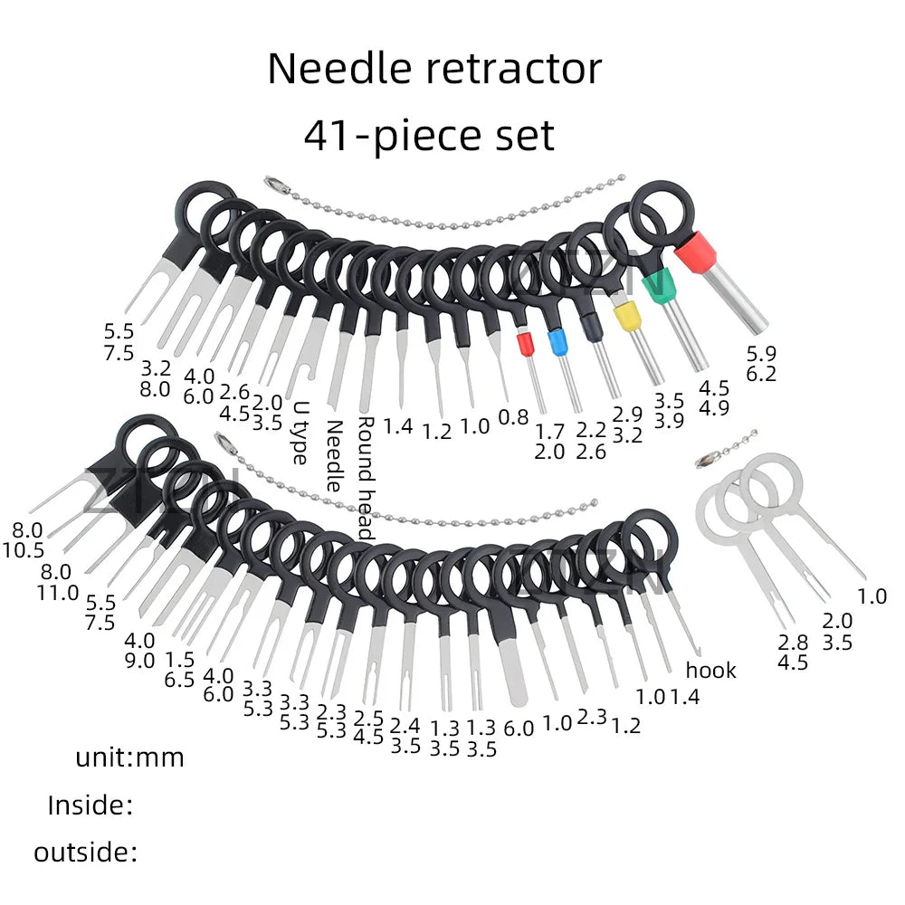 Optionen für Automotive Connector Terminal Removal Kit