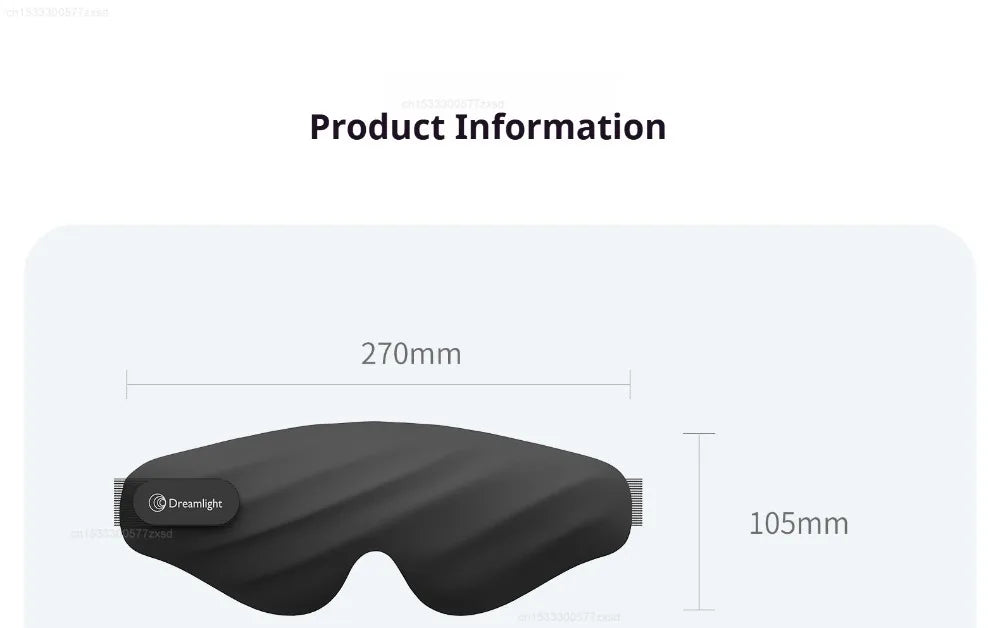 Xiaomi Dreamlight 4S Eye Mask Sleep 3D Stereoscopic Sleep Aid for Men Women Adult for Sleeping Block Out Light Travel Blindfold
