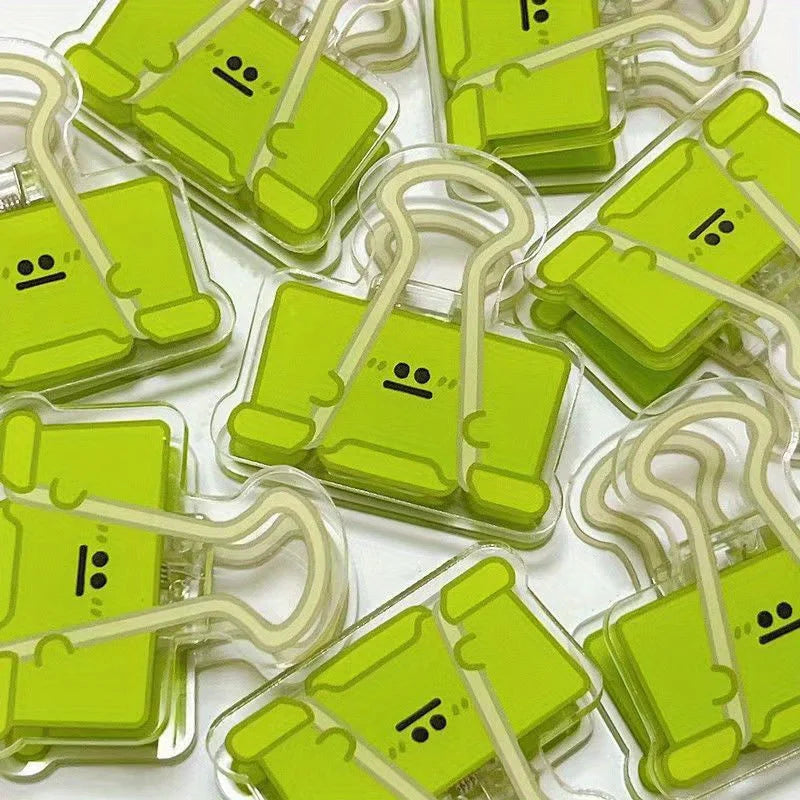 Colourful Cartoon Paper Clips, 6-Piece Set