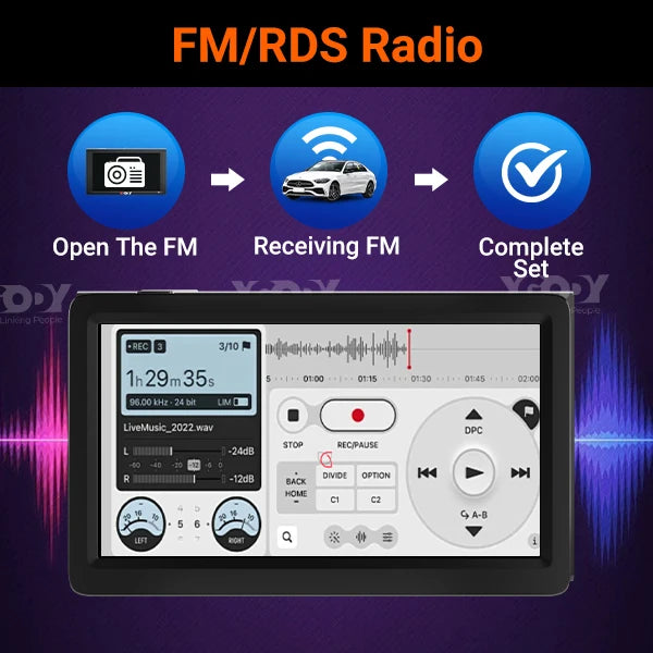9 Inch Truck GPS Navigation with UK & Europe Maps