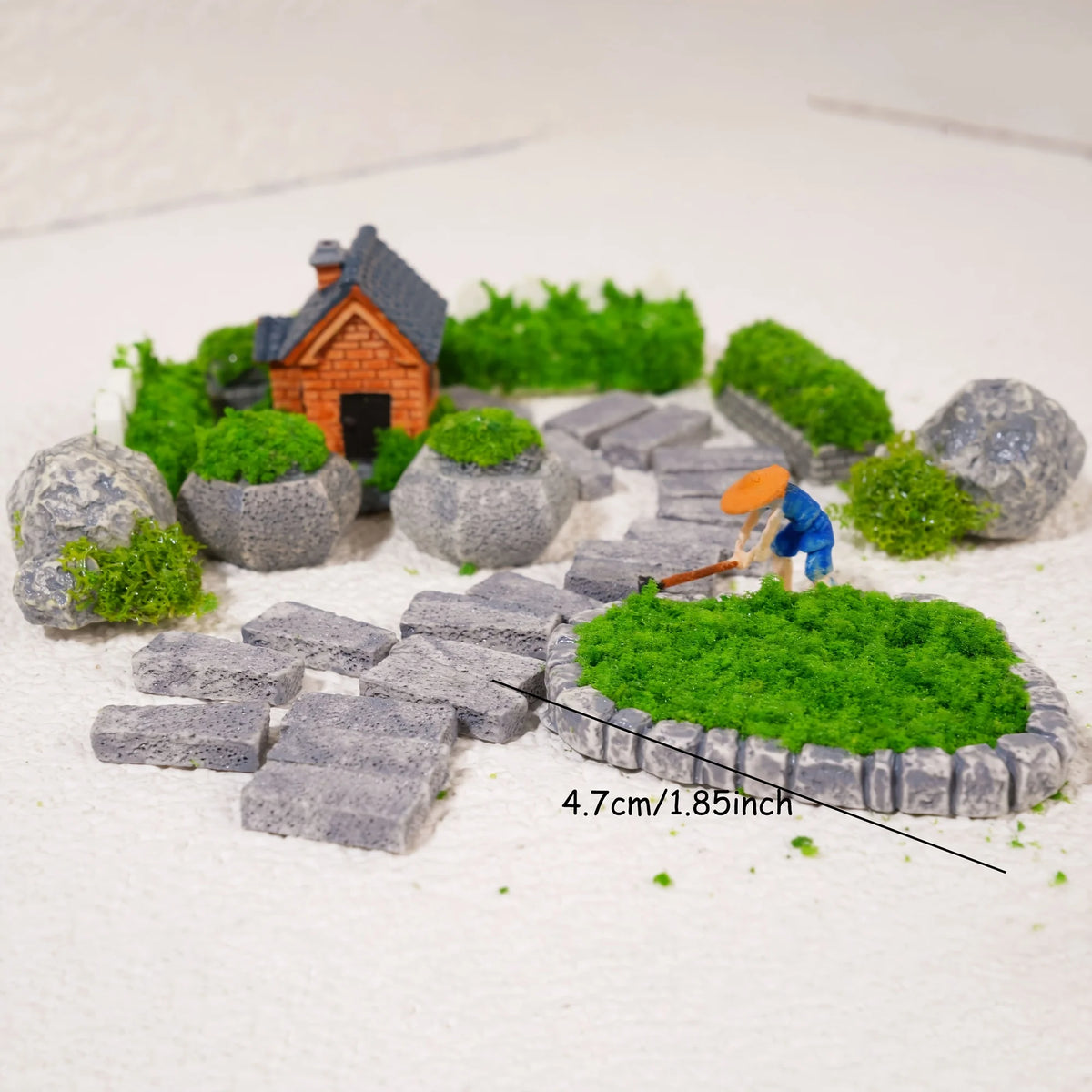 Miniature Garden Landscape Accessories, 30-Piece Set