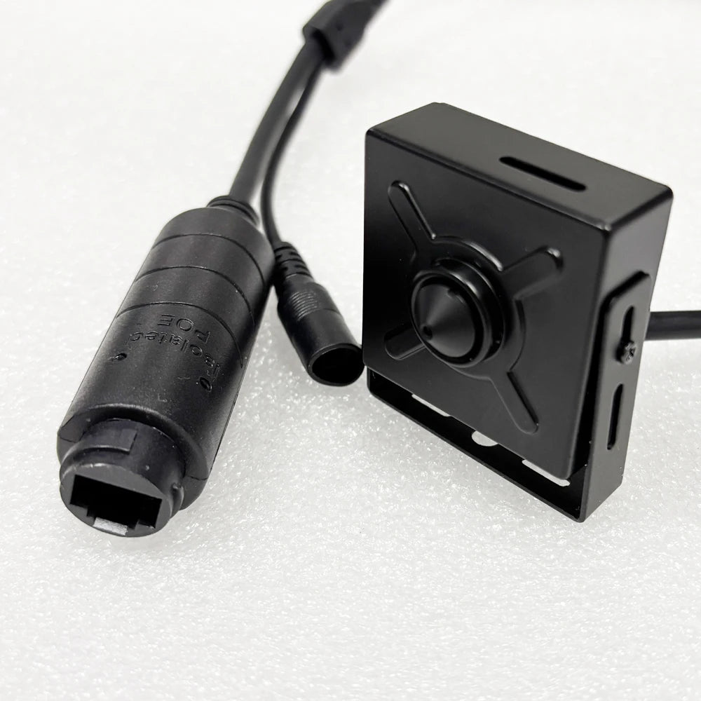 Mini POE IP Security Camera with Motion Detection and Audio