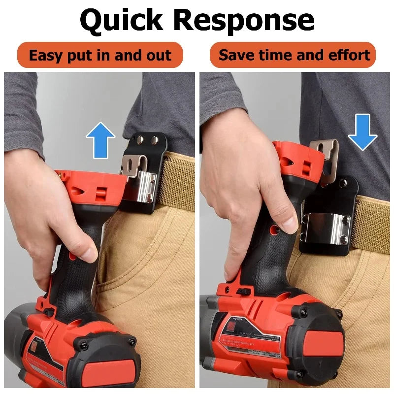 Clip-On Belt Tool Holder