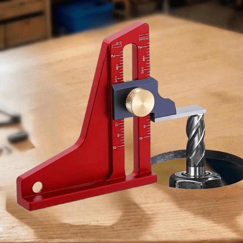 Metric Woodworking Height and Depth Gauge