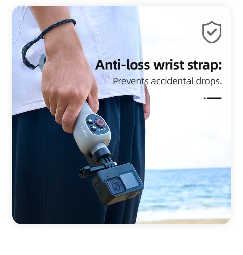 GoPro için Kablosuz Kumandalı Su Altı Selfie Çubuğu