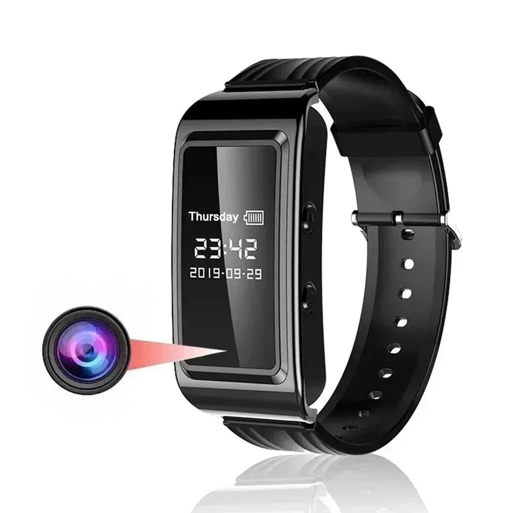 8-64GB Mini Voice Video Recorder 1080P DV Professional Digital Bracelet Dictaphone Portable Home Smart Small Security Camcorder