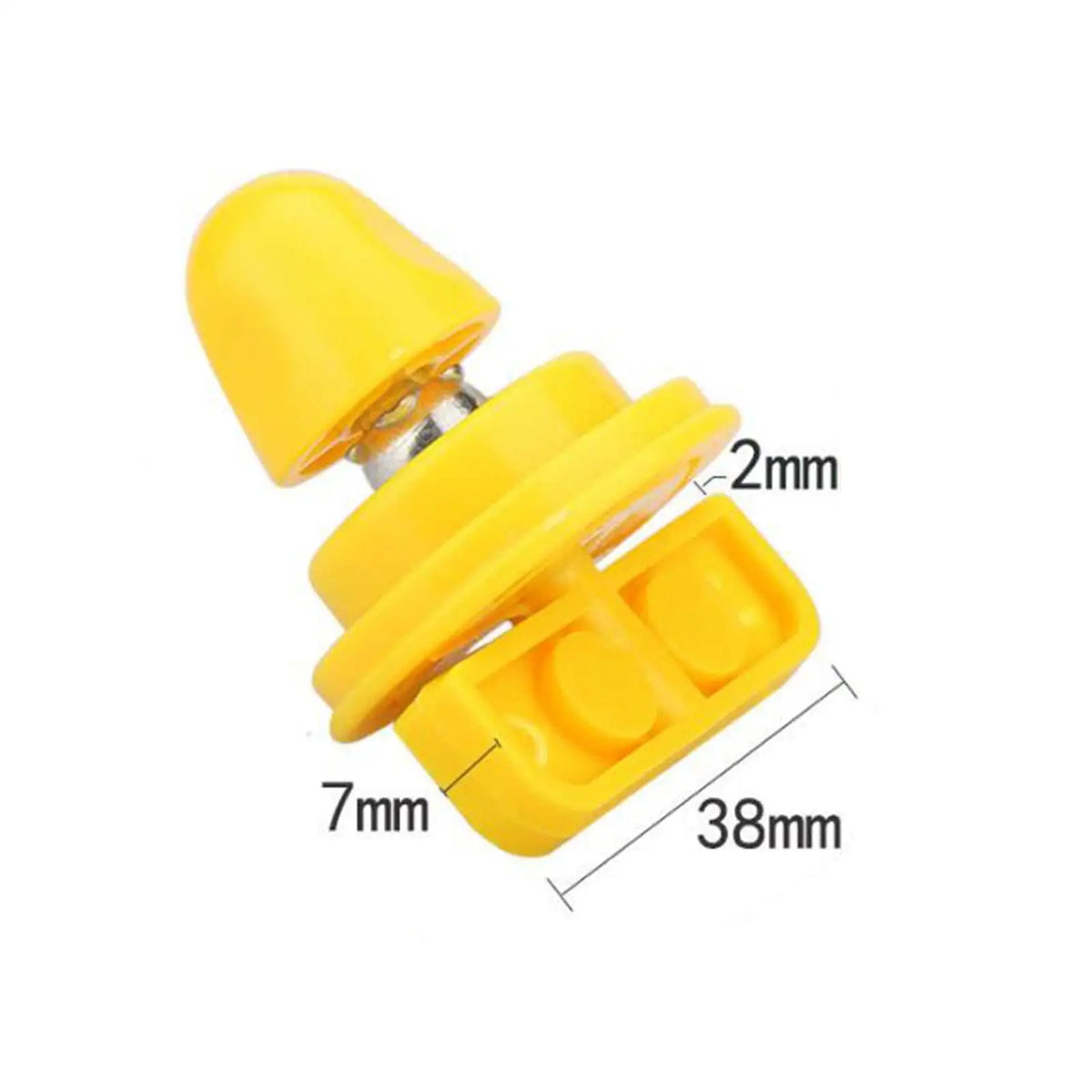 Rulmentul roții pentru hamster, fixare cu fir de 2 mm