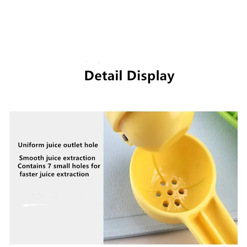 Manual Lemon and Orange Juicer, Compact Hand Juicer