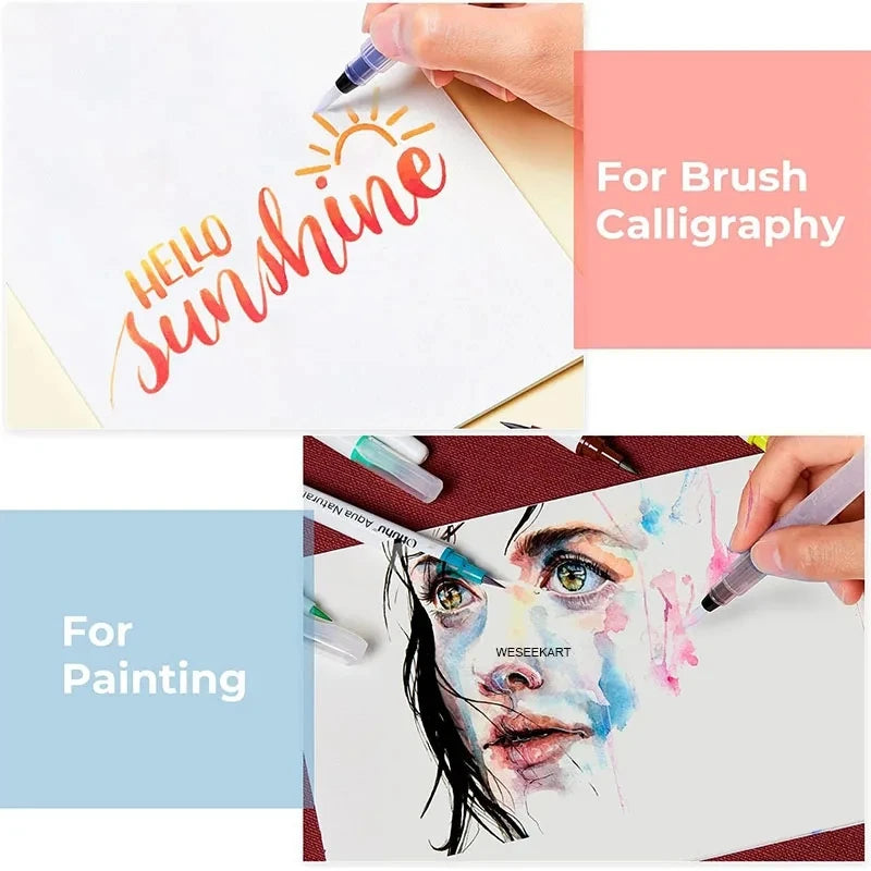 Set di pennelli acquerello ricaricabili