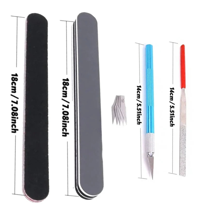 Beginner Model-Building Tool Set with Case