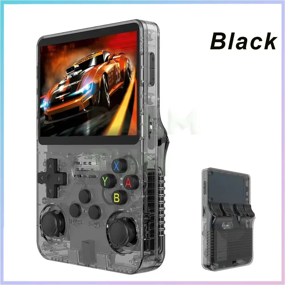 R36S Console de jeu portable rétro Émulateur de jeu IPS 3,5 pouces