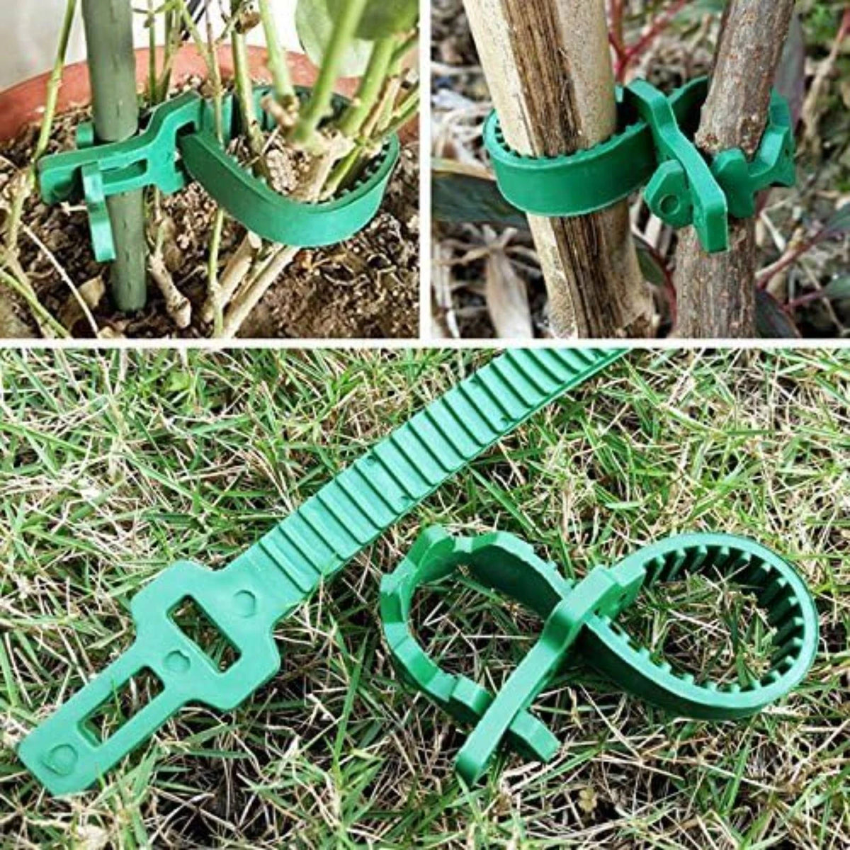 Adjustable Reusable Plant Support Strap
