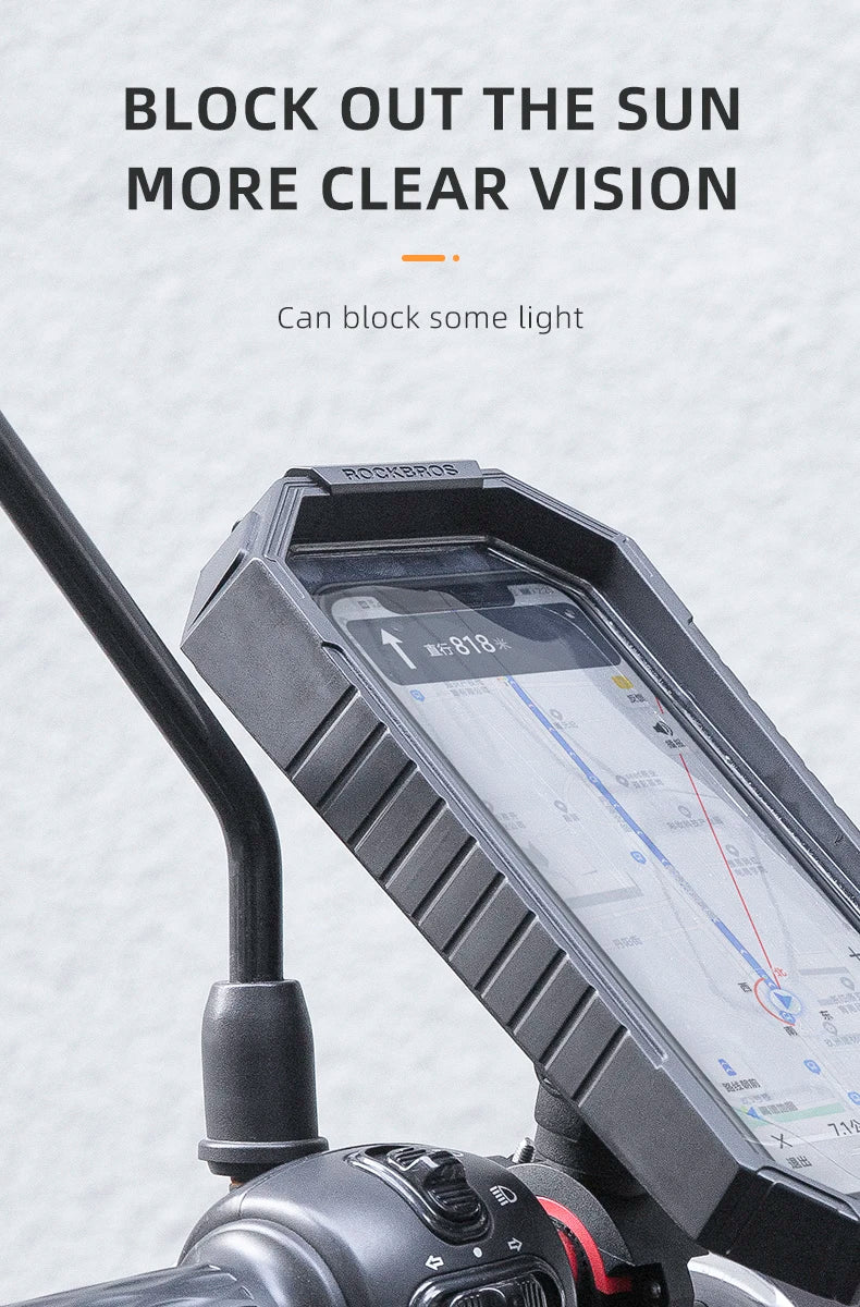 Soporte Automático para Teléfono de Bicicleta con Bloqueo, Antichoque y Antideslizante