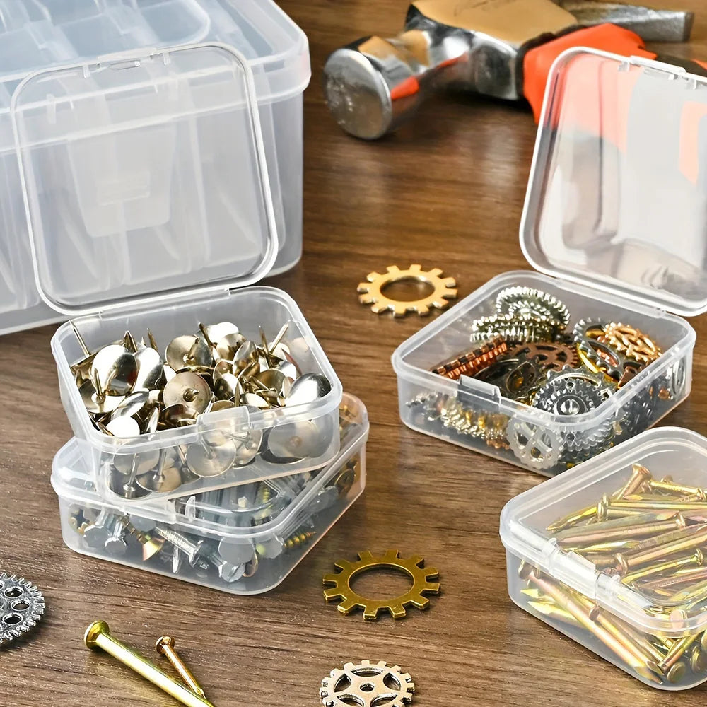 Clear Compartment Craft Storage Box