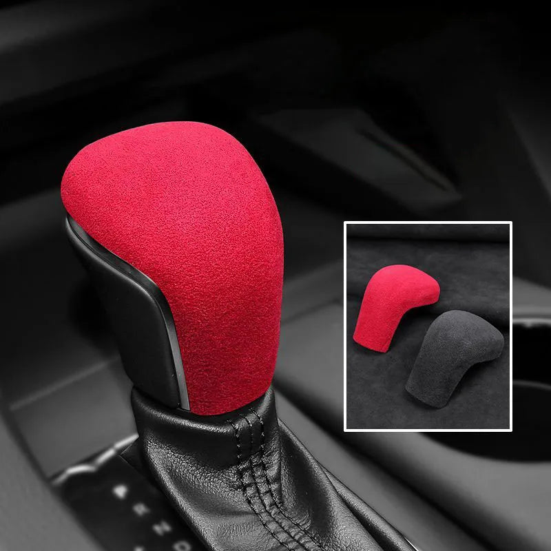 Pre Toyota Corolla 2019-2024 Auto interiérové doplnky semišové kožené gombík reverz Cover páčka radiacej polohy, ovládanie, lišta, horná výstelka