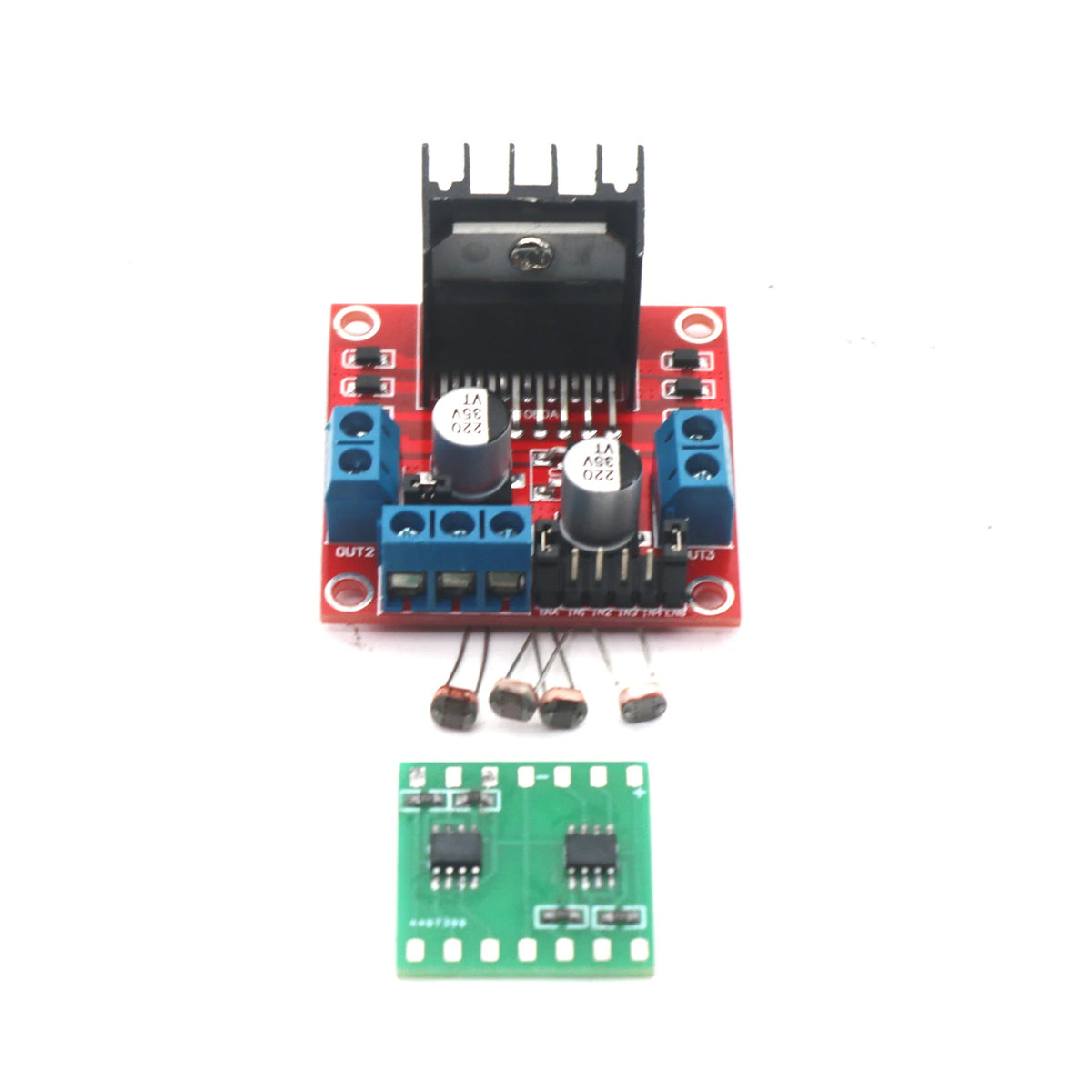 12V Dual-Axis Solar Tracker Sensor - Driver Options