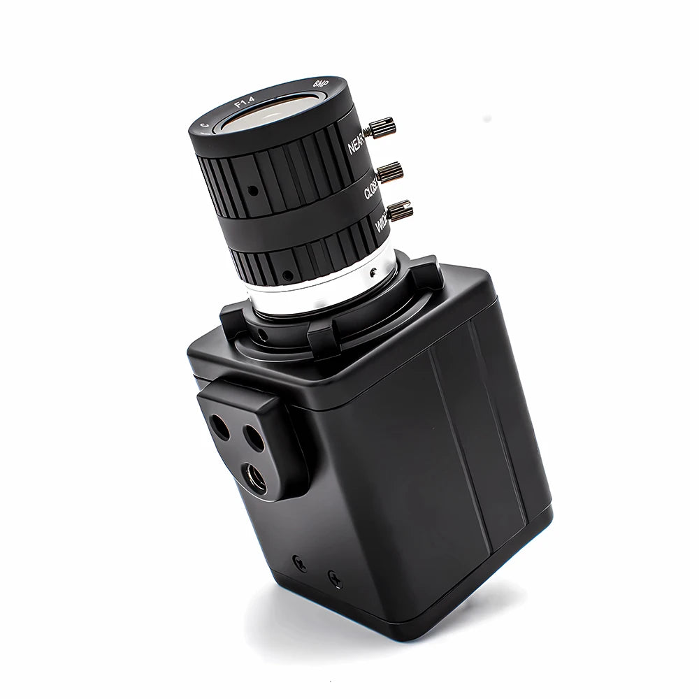 WGWK 4K MINI IP Kamera 3/4/5/8MP Manuální Zoom POE48V CS Objektiv Kovová Krabička Průmyslová Inspekce Bezpečnostní Webkamera Video Dohled