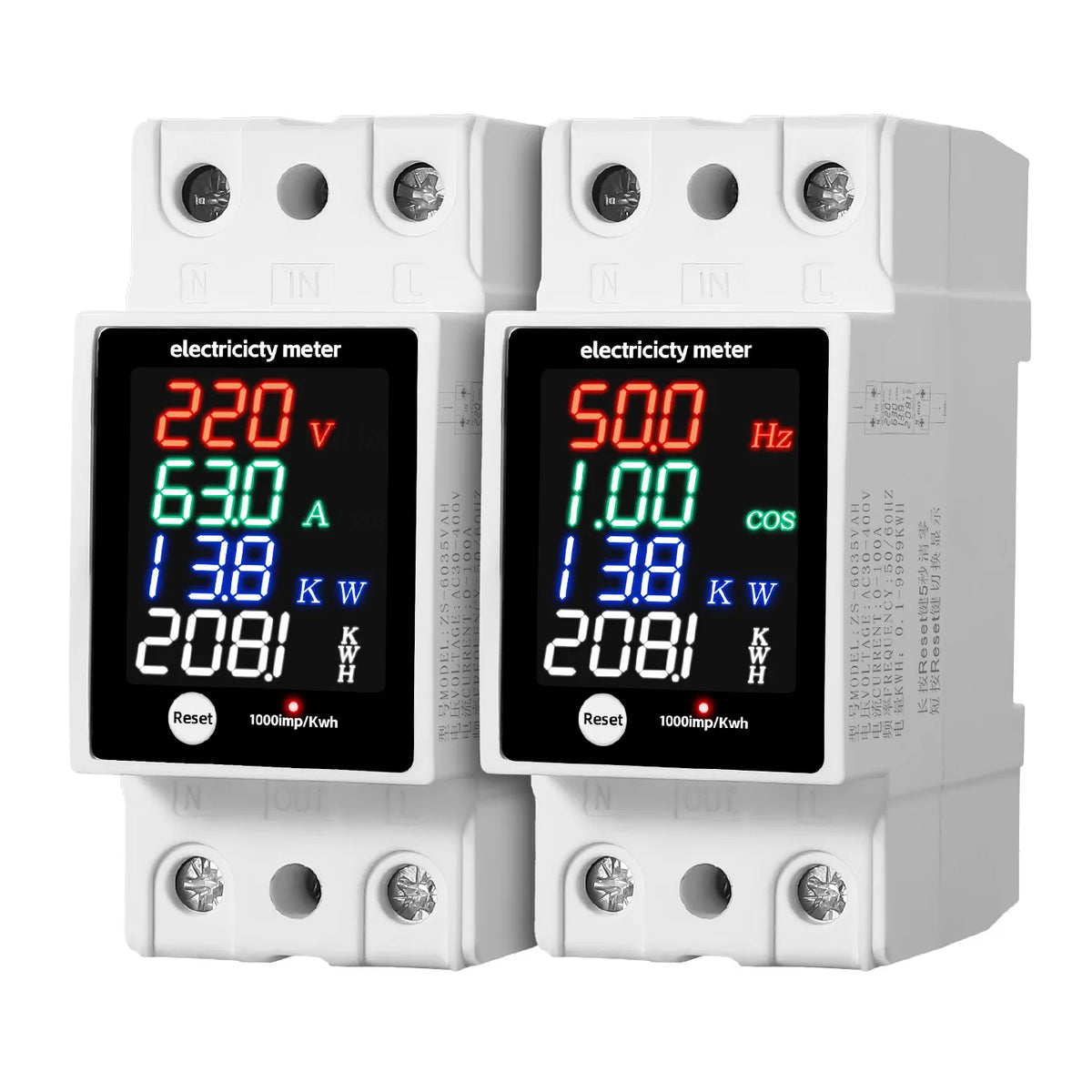 DIN-Rail Digital Energy Meter