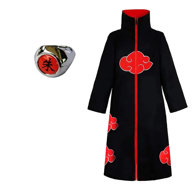 Options de cape et de costume de cosplay Akatsuki