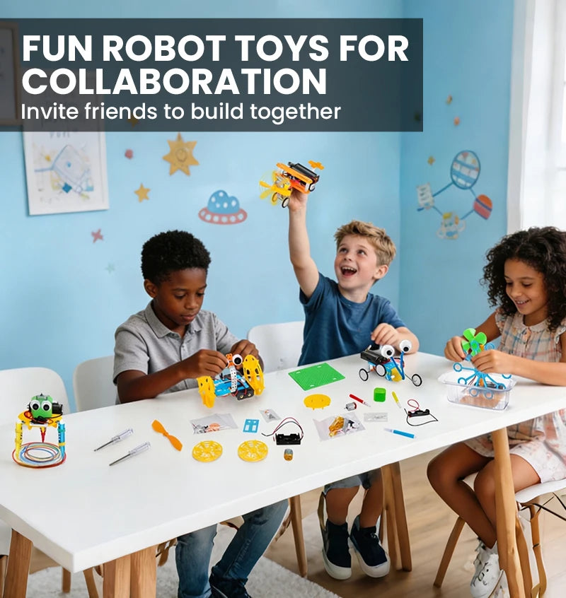Six-Project DIY Science and Robotics Kit