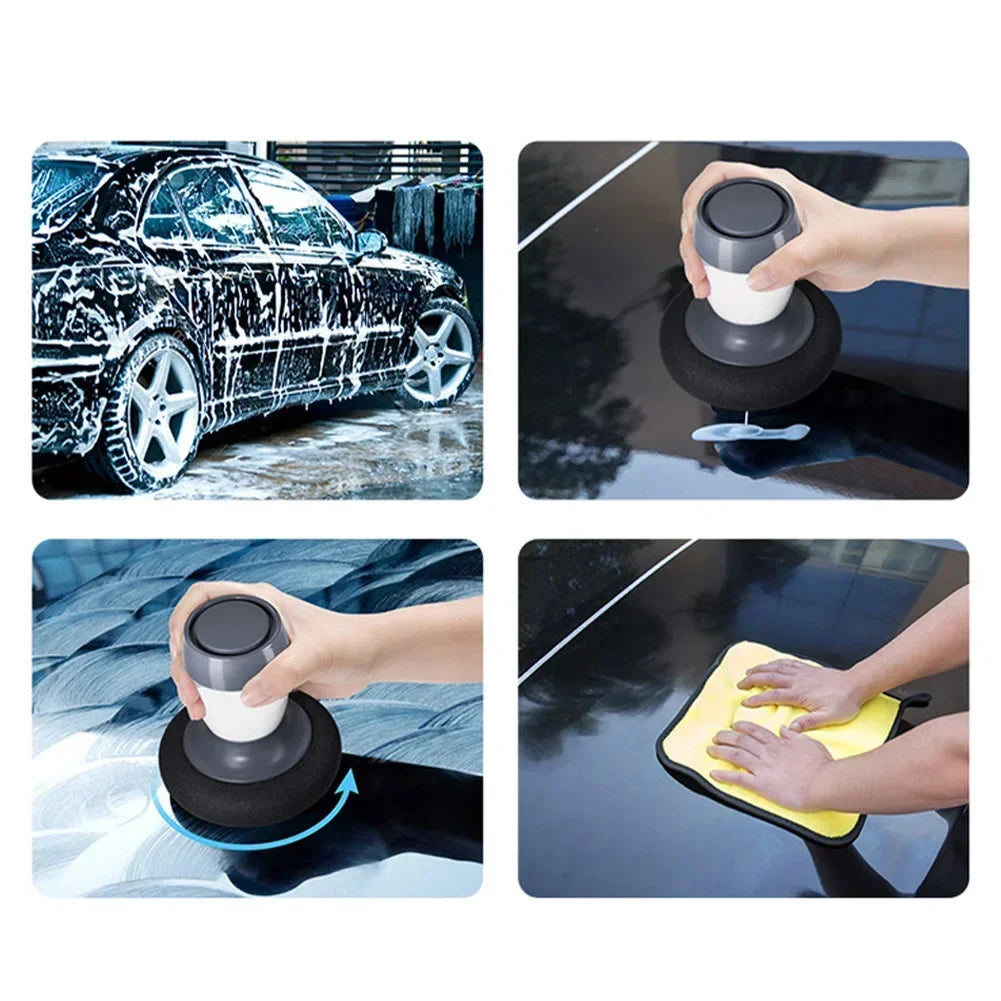 Manual Car-Care Applicator with Empty Reservoir