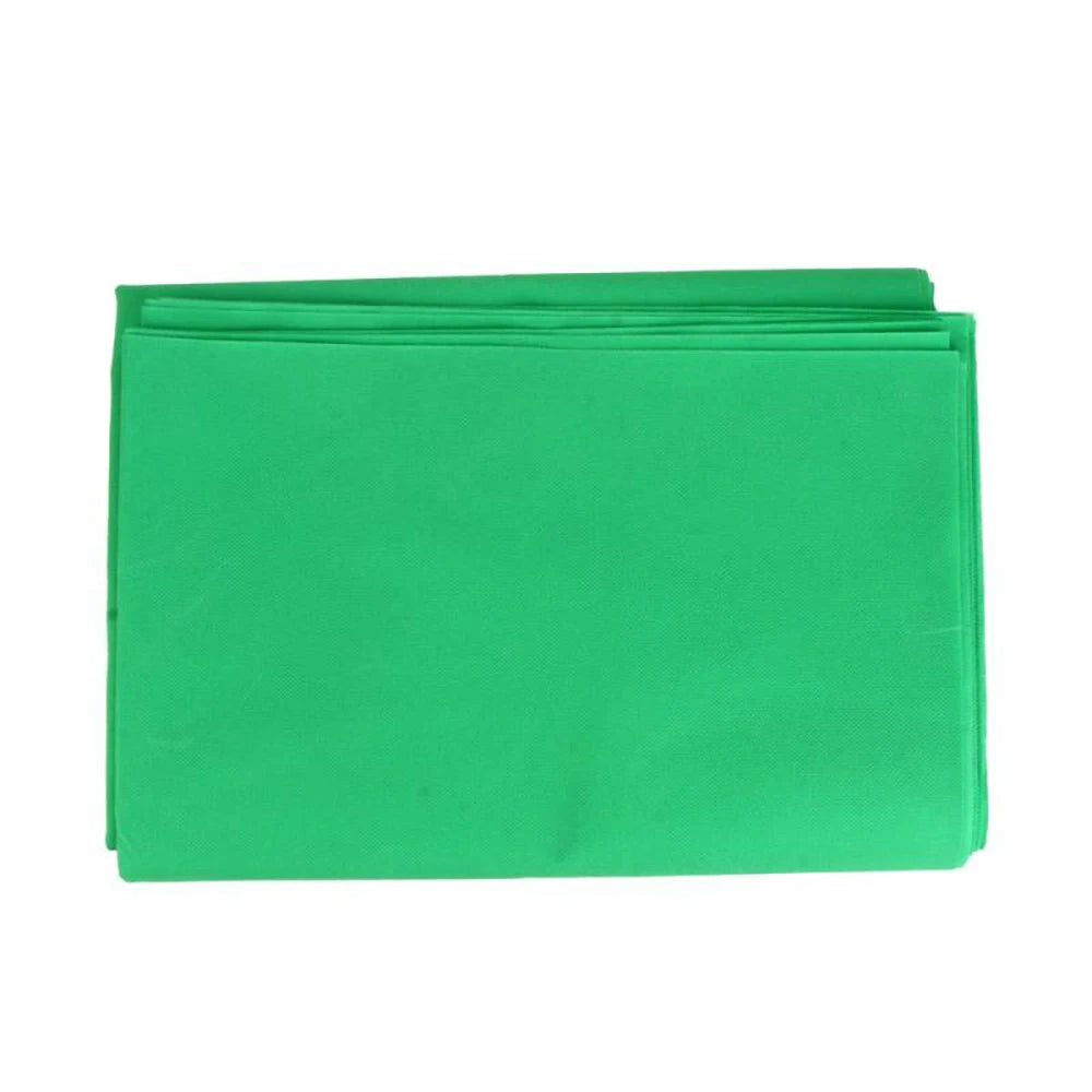Green Photography Background Cloth, Size Options