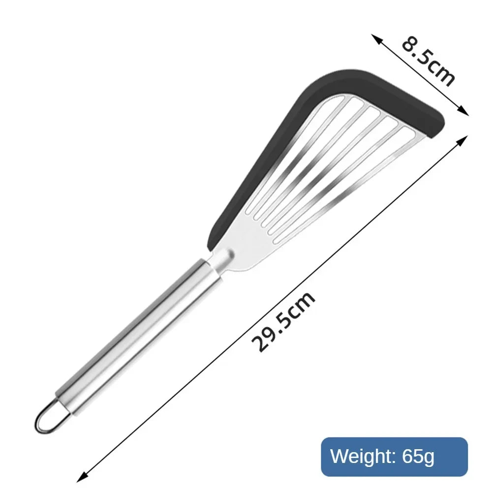 Kitchen Turner, Silicone/Steel Style Options