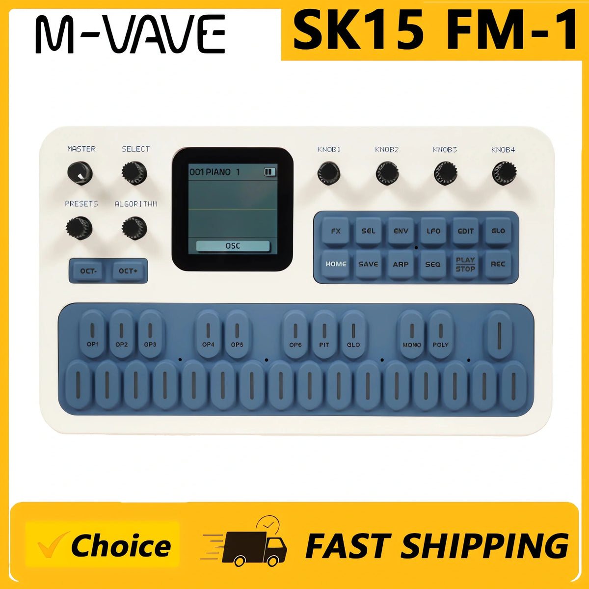 SK15 FM-1 Portable Synthesizer Sound Module