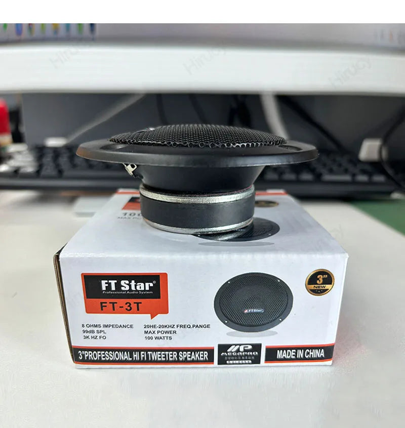3 4 5 inch Car Speakers Max.100W/120W/150W Auto Door Audio Tweeter High Quality Full Range Frequency Loudspeaker