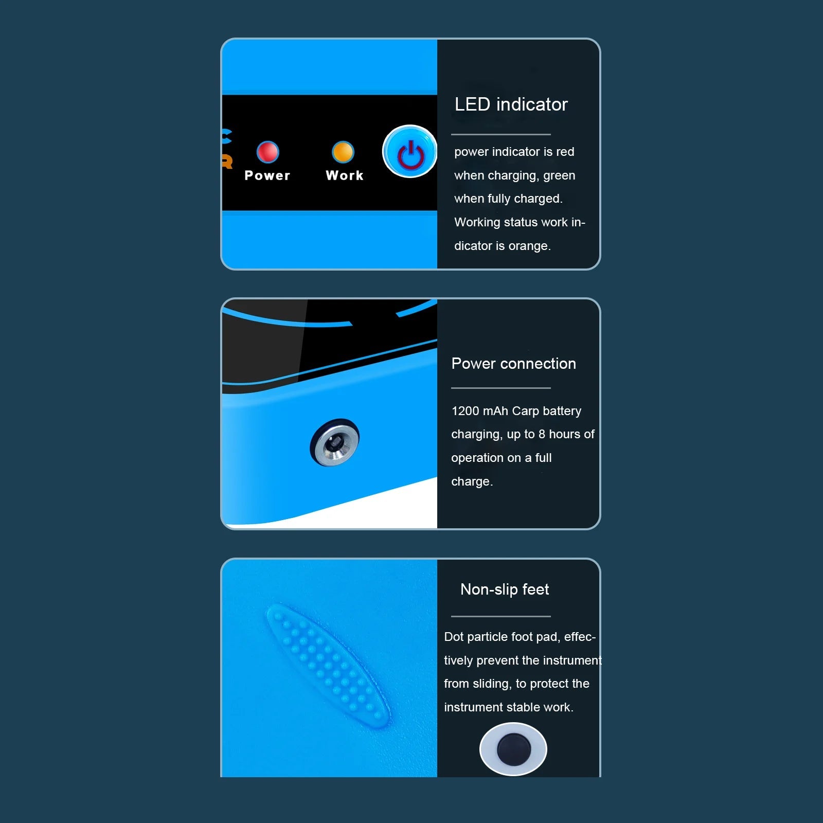 Rechargeable Mini Magnetic Stirrer 3000RPM 1200mAh Li-ion Battery With 2 Pcs Stir Bars Laboratory Magnetic Mixer