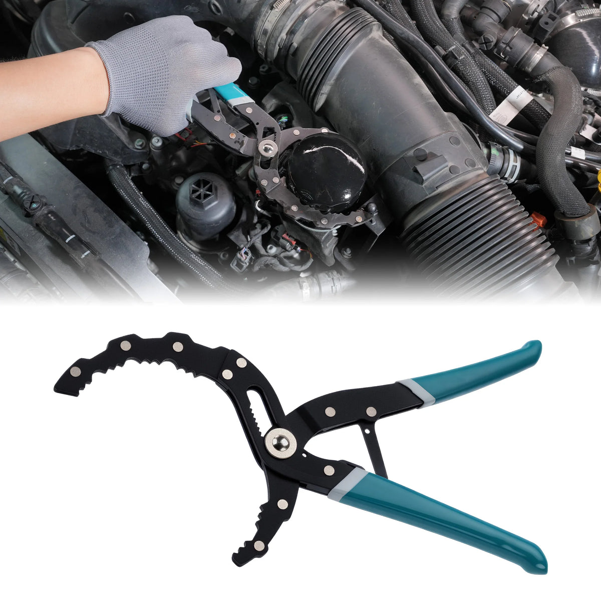 12-palčni hitri nastavitveni klešče za oljni filter