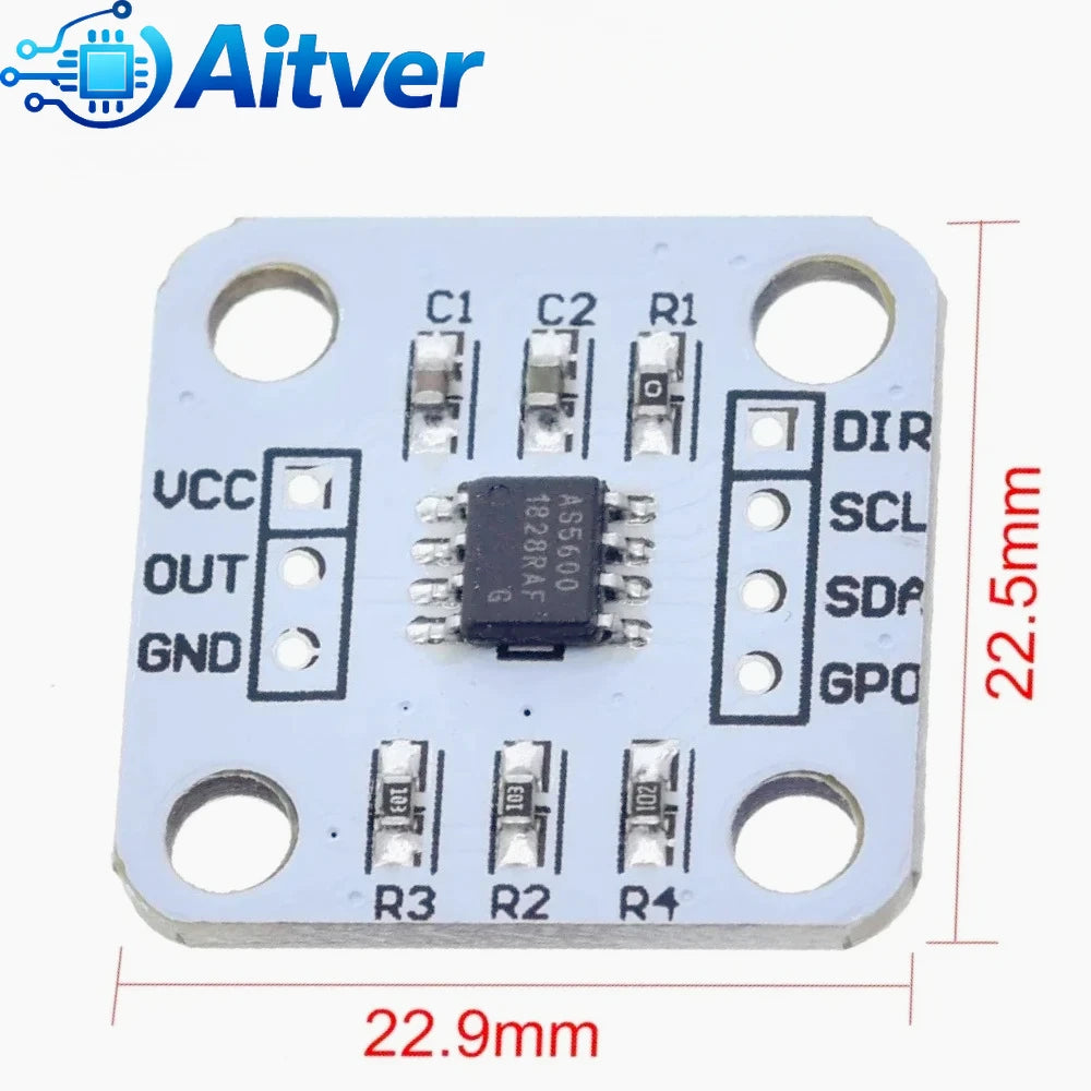 AS5600 Magnetische hoeksensor module