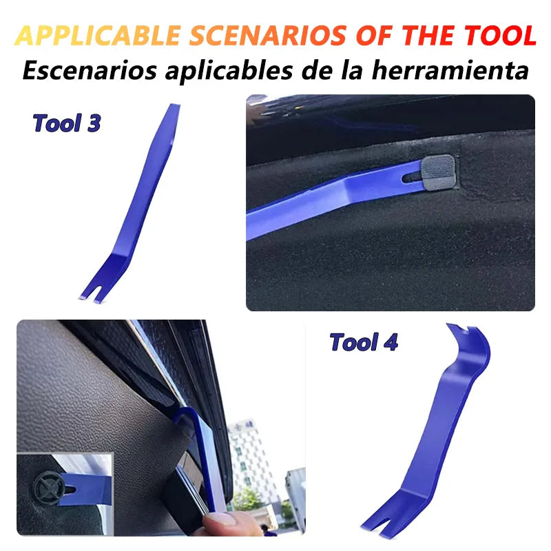 Vehicle Trim and Panel Removal Tool Set