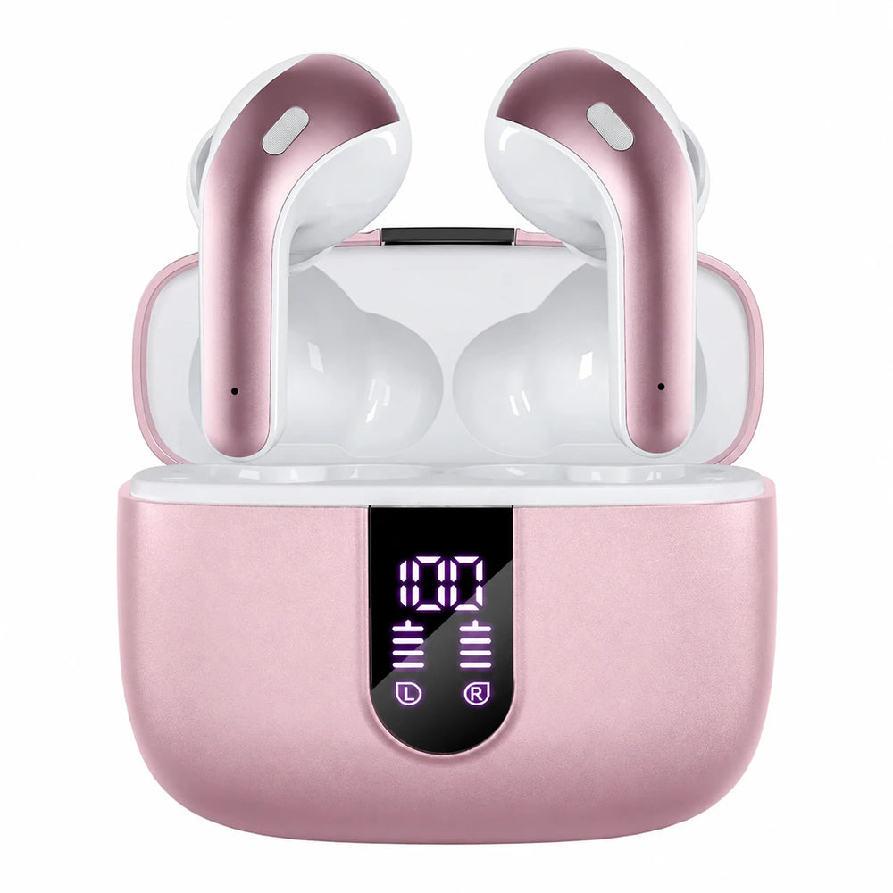 Draadloze Bluetooth-oordopjes 5.3 met 4-microfoon-ENC
