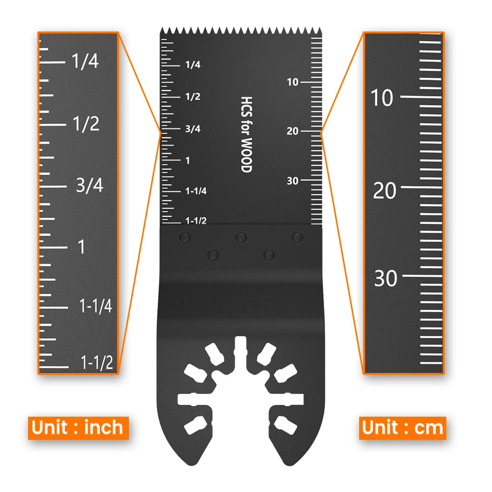 Listi za oscilacijsko žago 34 mm – paketi