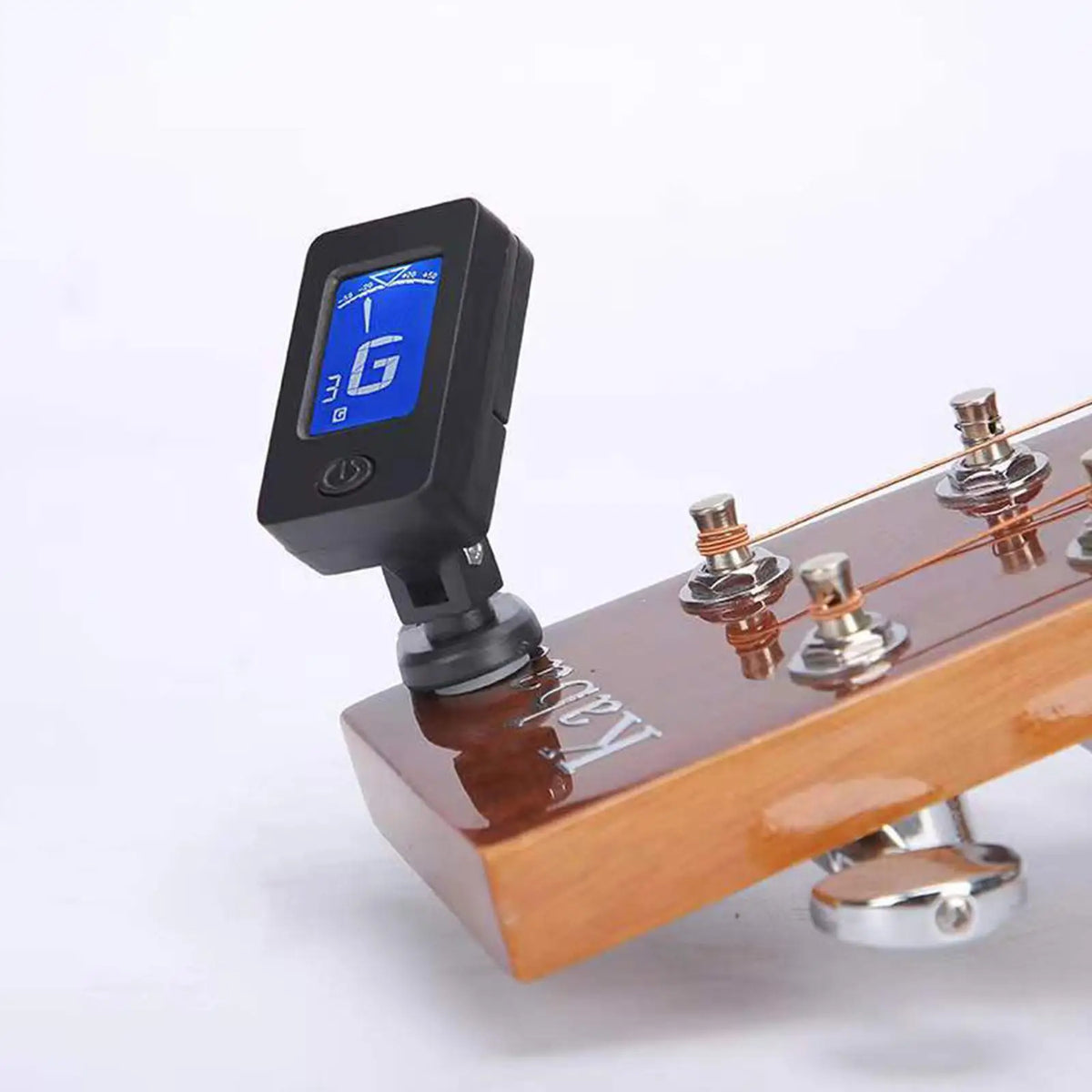 Clip-On Digital Instrument Tuner with LCD