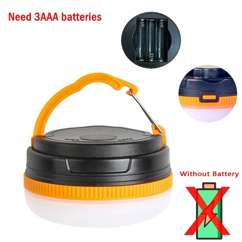 10W Rechargeable Camping Lantern with COB+LED