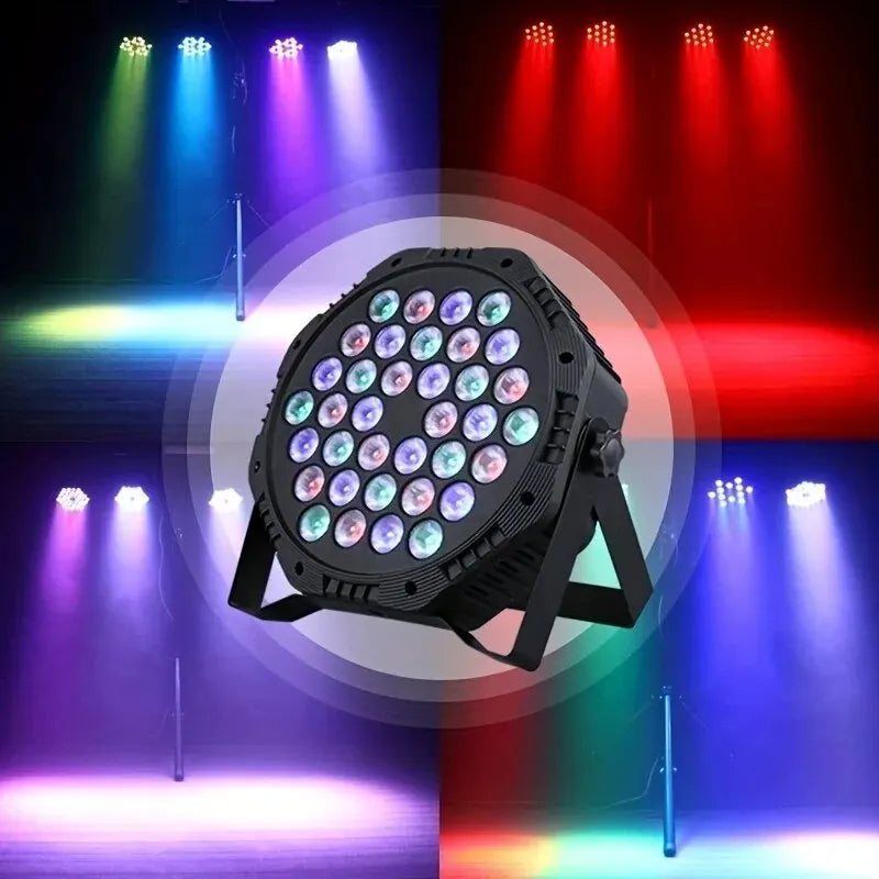 36 LED RGB Disco DJ Party Light with DMX512 Strobe