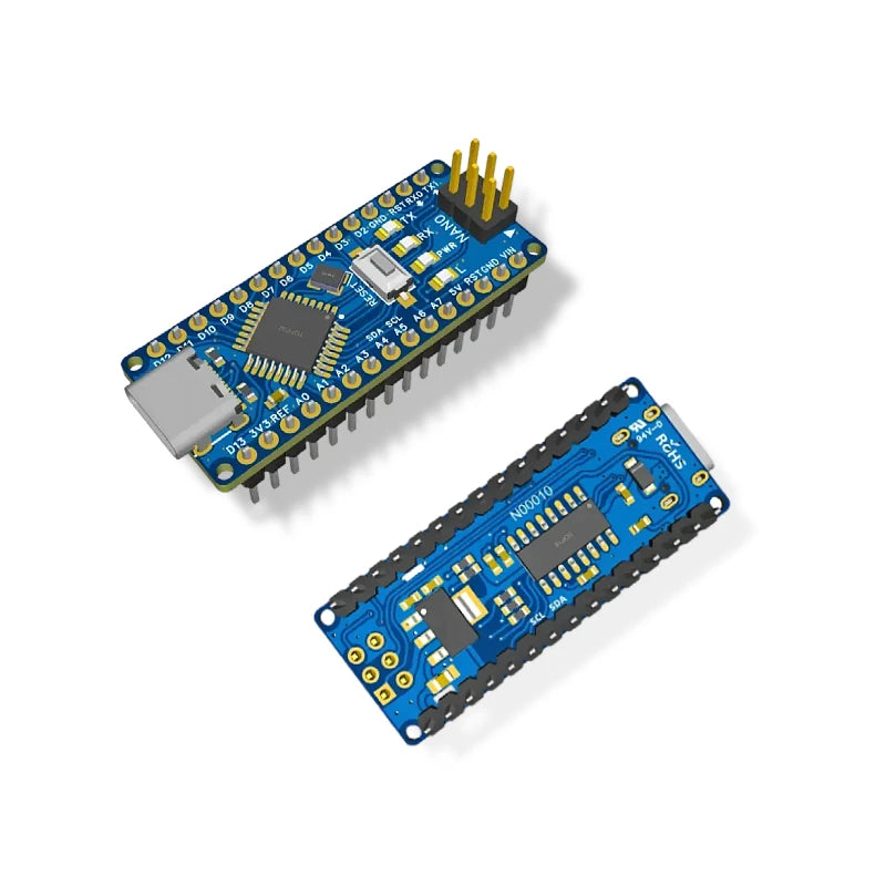 Kompatibelt Arduino Nano 3.0-kort, USB-C, ATmega328PB
