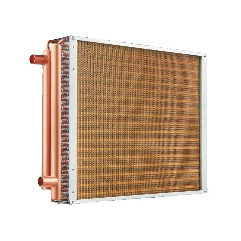 Troca de calor SucceBuy Water to Air 18" x 20" para fornos de madeira ao ar livre - Aquecimento e arrefecimento residencial e aquecimento de ar forçado
