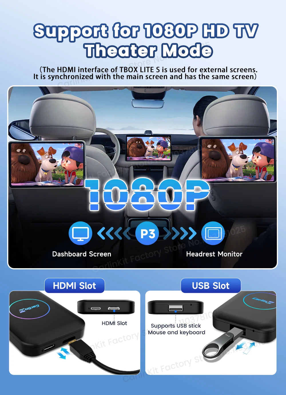 3-in-1 Wireless Phone Integration AI Box
