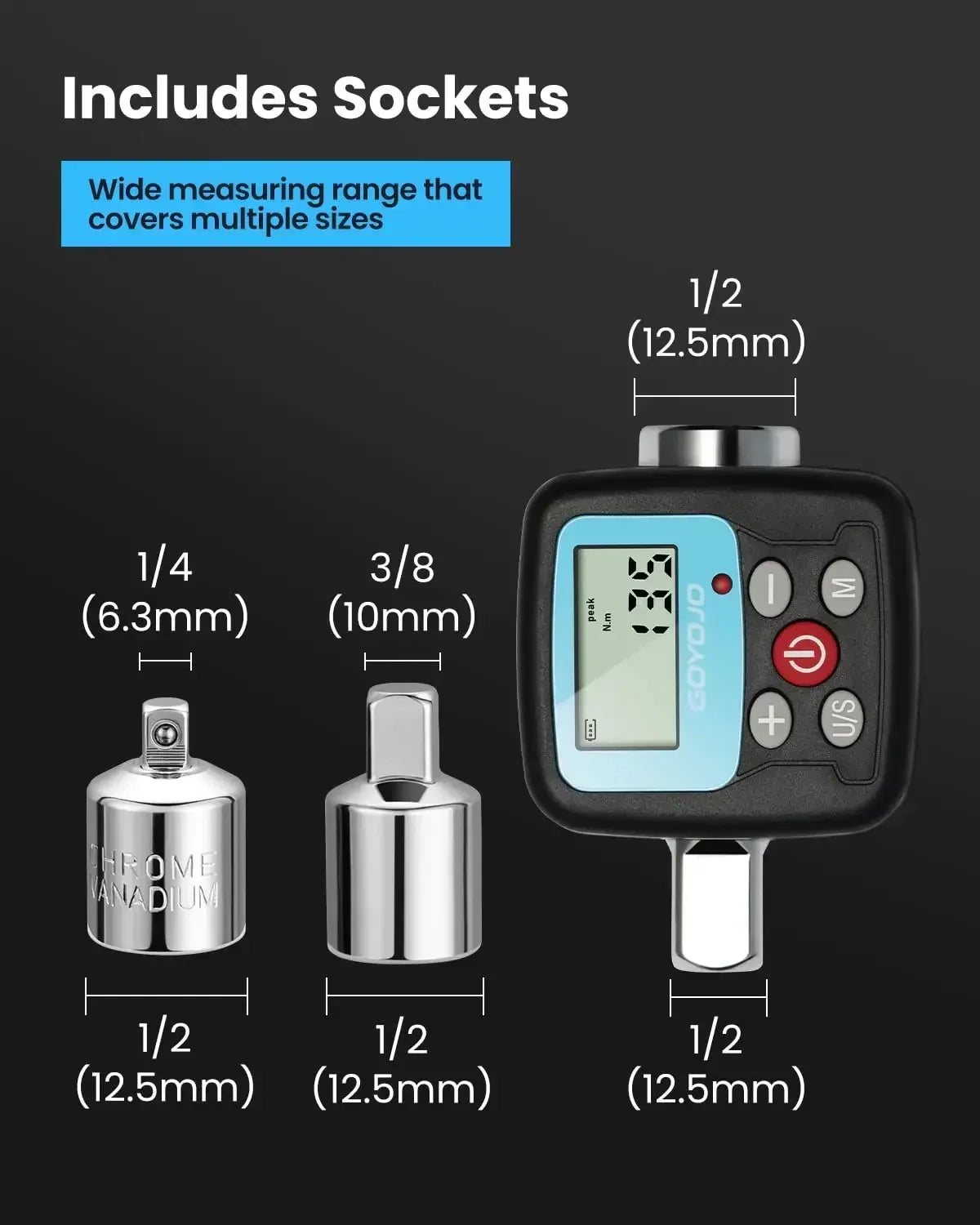 GN-Series Digital Torque Tool - Model Options